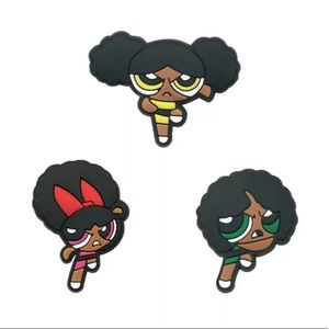 Powerpuff shoe charms new never used